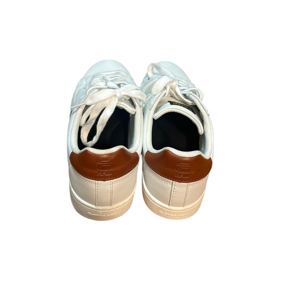 G-Star RAW White & Tan Low Top Sneakers | Men’s 8 Leather - Picture 3 of 9